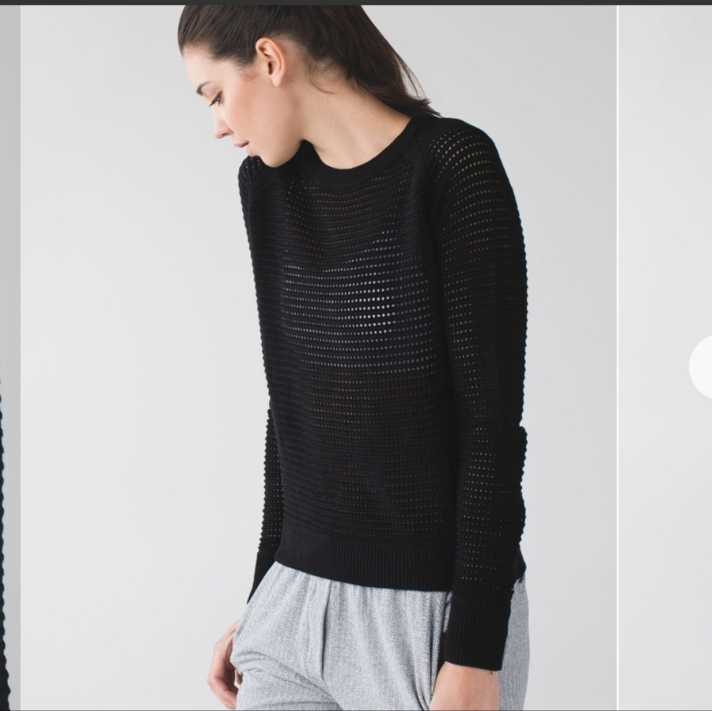 Lululemon Devi Crew *Pointelleblack